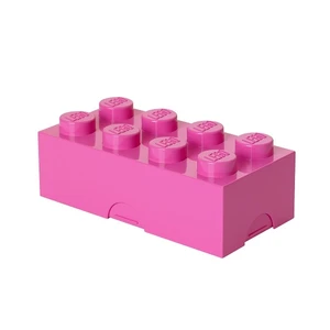 Uzsonnás doboz 10 x 20 x 7,5 cm, többféle - LEGO Szín: růžová