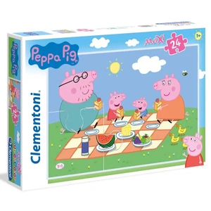 Clementoni - Puzzle Maxi 24 Prasátko Peppa