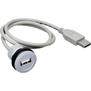 Vstavaná zásuvka USB typu 2.0 zásuvka, vstavateľná RRJ_USB_150CM  RRJ_USB_150CM Schlegel Množstvo: 1 ks