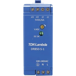 TDK-Lambda DRB50-5-1 sieťový zdroj na montážnu lištu (DIN lištu)  5 V/DC 2.5 A 30 W 1 x