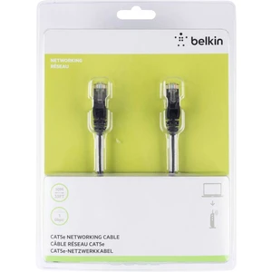 Belkin A3L981BT10MBKHS RJ45 sieťové káble, prepojovacie káble CAT 6 S/FTP 10.00 m čierna s ochranou 1 ks