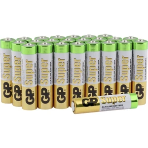 GP Batteries Super mikrotužková batérie typu AAA  alkalicko-mangánová  1.5 V 24 ks