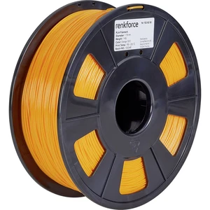 Renkforce RF-4511208  vlákno pre 3D tlačiarne PLA plast   1.75 mm 1000 g oranžová  1 ks