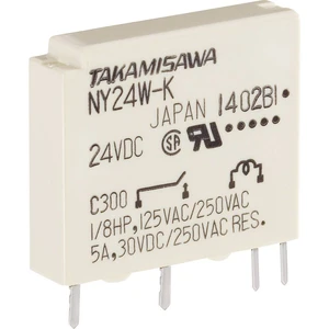 Takamisawa NY-24W-K-IE relé do DPS 24 V/DC 5 A 1 spínací 1 ks