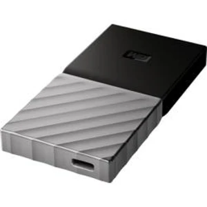 Externí SSD disk WD My Passport™ SSD, 2 TB, USB-C™ USB 3.2 (2. generace), černá, šedá