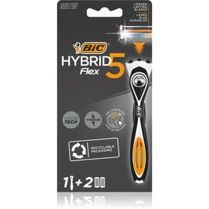 BIC FLEX5 Hybrid holicí strojek + náhradní břity 2 ks