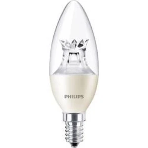 LED žárovka Philips Lighting 8718696453667 230 V, E14, 4 W = 25 W, teplá bílá, A+ (A++ - E), tvar svíčky, stmívatelné (WarmGlow), 1 ks