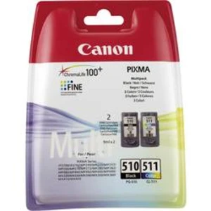 Canon Inkoustová kazeta PG-510 / CL-511 originál kombinované balení černá, azurová, purppurová, žlutá 2970B010