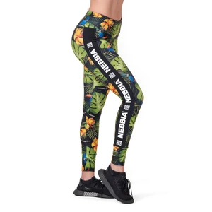 Dámské legíny Nebbia High Waist Performance Leggings 567  Jungle Green  S