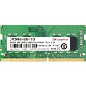 RAM modul pro notebooky Transcend JetRam JM2666HSE-16G 16 GB 1 x 16 GB DDR4-RAM 2666 MHz CL19