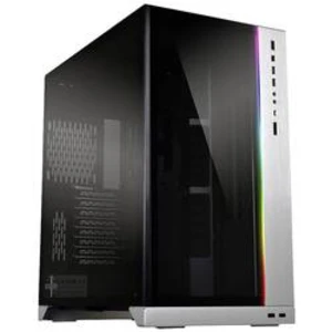 Herní pouzdro midi tower Lian Li O11Dynamic XL (ROG Certified), stříbrná