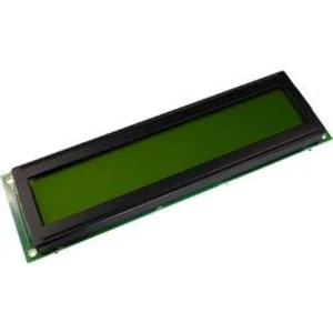 LCD displej Display Elektronik DEM20232SYH-LY, (š x v x h) 146 x 43 x 11.1 mm, žlutozelená