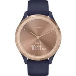 Chytré hodinky Garmin vivomove 3S Sport Blue-Gold, Silicone