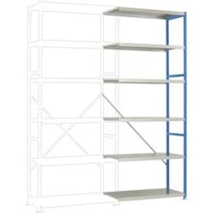 Přístavný modul regálu oddělení Manuflex RP1422.5012, (š x v x h) 1000 x 2500 x 400 mm