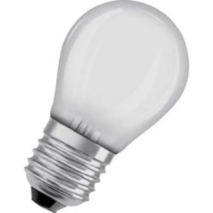 LED žárovka OSRAM 4058075436909 230 V, E27, 4.8 W = 40 W, teplá bílá, A+ (A++ - E), tvar žárovky, 1 ks