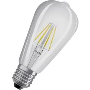 LED žárovka OSRAM 4058075434400 230 V, E27, 6.5 W = 60 W, teplá bílá, A++ (A++ - E), tvar žárovky, 1 ks