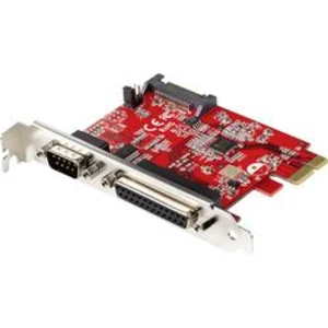 PCIe x1 sériová/paralelní zásuvná karta Renkforce RF-4712206 RF-4712206, 1 + 1 port