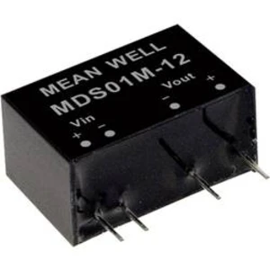 DC/DC měnič napětí, modul Mean Well MDS01N-15, 67 mA, 1 W, Počet výstupů 1 x