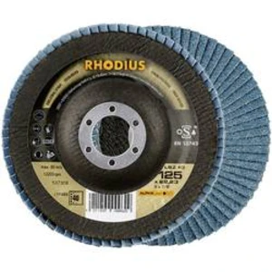 Vějířovitý brusný kotouč Rhodius LSZ F3 210480, Ø 115 mm/