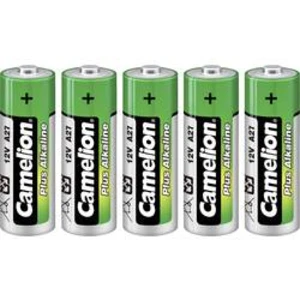 Speciální typ baterie 27 A alkalicko-manganová, Camelion LR27, 26 mAh, 12 V, 5 ks