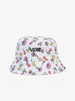 White Women's Flowered Hat VANS Hankley - Women