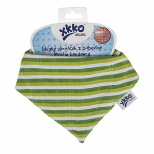 XKKO - Slintáčik Organic Staré časy Green Stripes