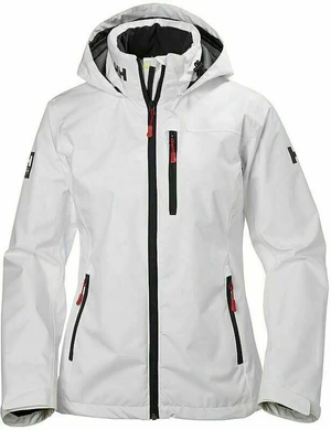 Helly Hansen Women's Crew Hooded Chaqueta Blanco XS