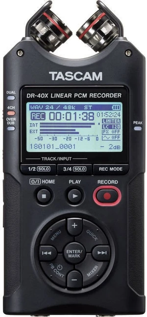 Tascam DR-40X Czarny