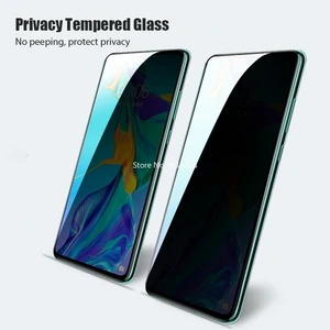 Privacy Tempered Glass for Huawei Nova 8 SE 7i 7 5T 5G Y9a Y7a Y9S Y8S Y6S Y8p Y7p Y9 Y7 Y6 Prime 2019 Anti Spy Screen Protector