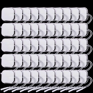 40/100Pcs Electrode Pads For Tens Acupuncture Physiotherapy Machine EMS Nerve Muscle Stimulator Slimming Body Massager Patch