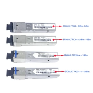 G/EPON SFP PX20+ PX20++ PX20+++ PX20++++ GPON 20KM TX1490nm/RX1310nm epon/gpon olt ont SC