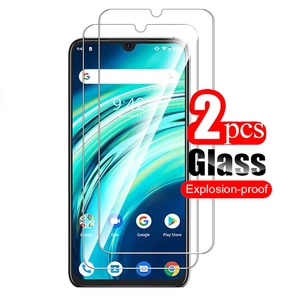 2pcs Protective Glass For UMIDIGI A7 Pro Bison A9 A7S A9pro Screen Protector For UMI Bison A 9 7 pro Tempered Glass Cover Film