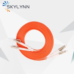 20PCS 5 Meter Length LC/UPC-LC/UPC Duplex 2.0mm Multi Mode OM2 50/125 Fiber Optic Patch Cord With Orange LSZH Jacket