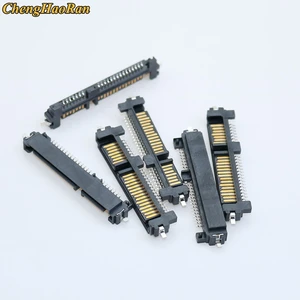 ChengHaoRan SATA connector male SMT 7P+15P 22Pin 7+15 Connector socket