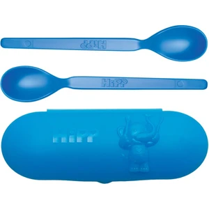 Hipp Spoons Set jedálenská súprava Blue(na cesty)