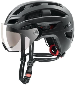 UVEX Finale Visor Black Matt 56-61 Kask rowerowy