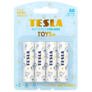 TESLA TOYS+ Alkalická baterie KLUK AA 4ks