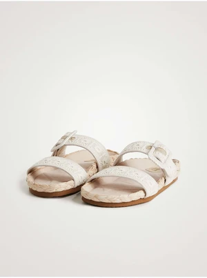 Desigual Aries Cream Slippers - Ladies