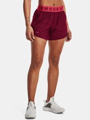 Under Armour Shorts Play Up 5in Shorts-PNK - Women