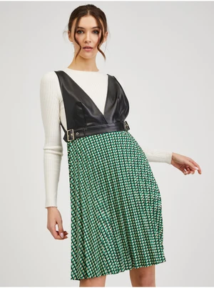 Black and Green Women Patterned Dress ORSAY - Women