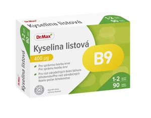 Dr. Max Kyselina listová 400 µg 90 tablet