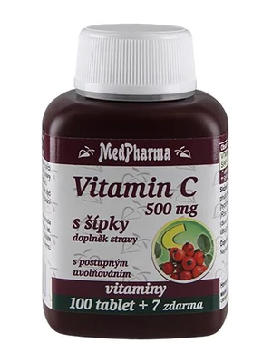 Medpharma Vitamin C 500 mg s šípky 107 tablet