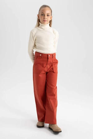 DEFACTO Wide Leg Cotton Pants