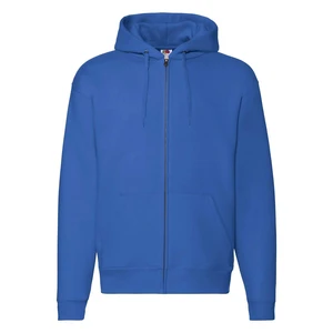 Blue Men's Hoodie Premium Fruit of the Loom