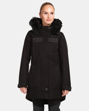 Women's winter coat Kilpi PERU-W Black