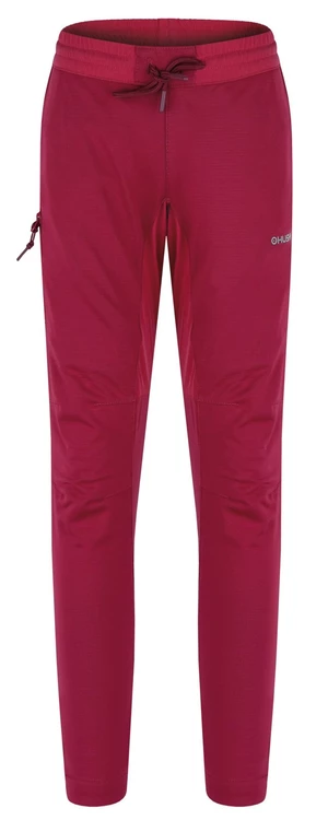 Kids softshell pants HUSKY Klassum K magenta