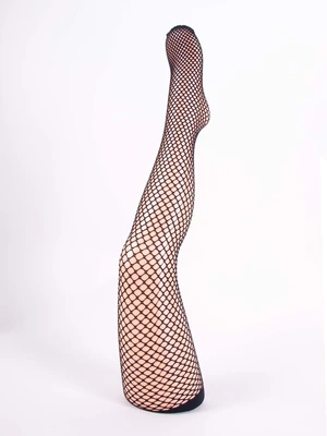 Yoclub Kids's Girls' Fishnet Pantyhose RAM-0083G-3400