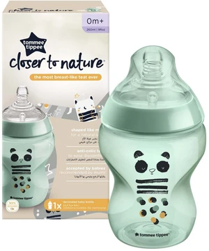 TOMMEE TIPPEE Kojenecká láhev C2N Pip the Panda 0m+ 260 ml