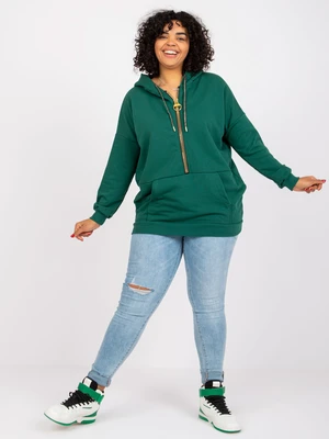 Women's tunic Ecru plus size