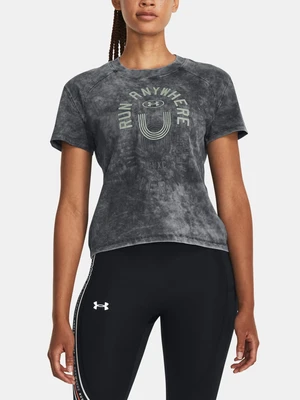 Under Armour T-Shirt Run Anywhere Shortsleeve-BLK - Women